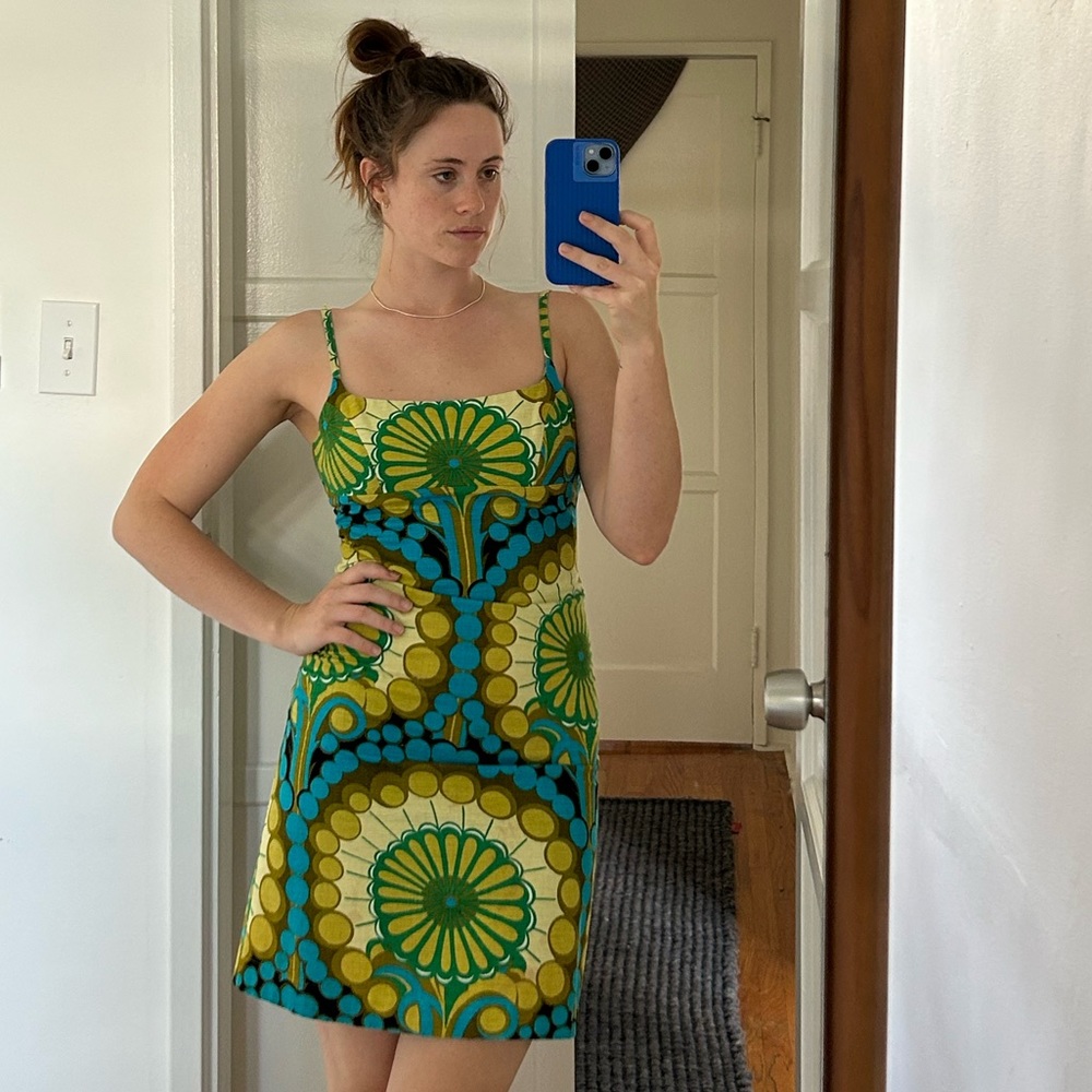 Vintage Floral Dress
